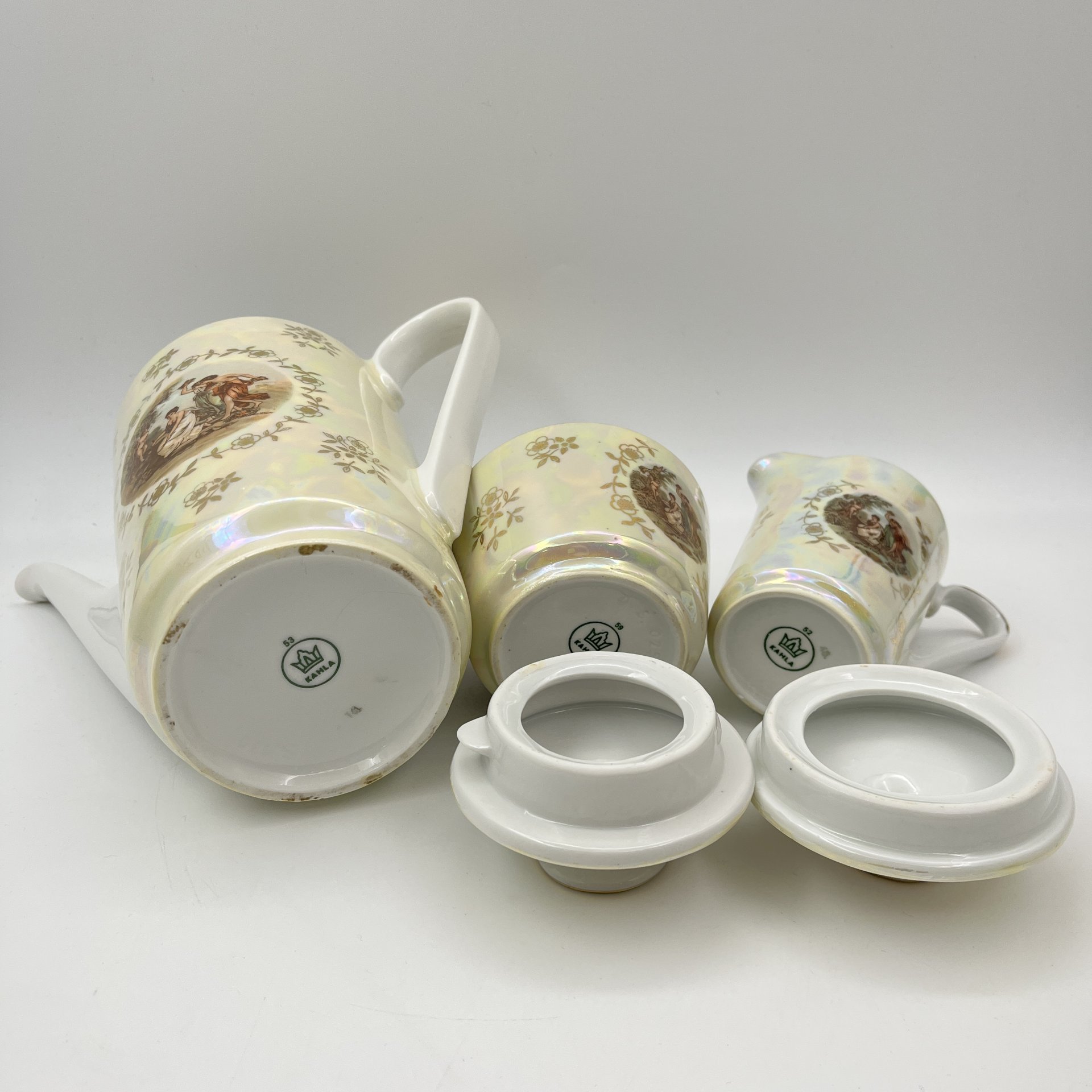 Чайно-кофейный сервиз "Мадонна" на 6 персон (15 предметов)