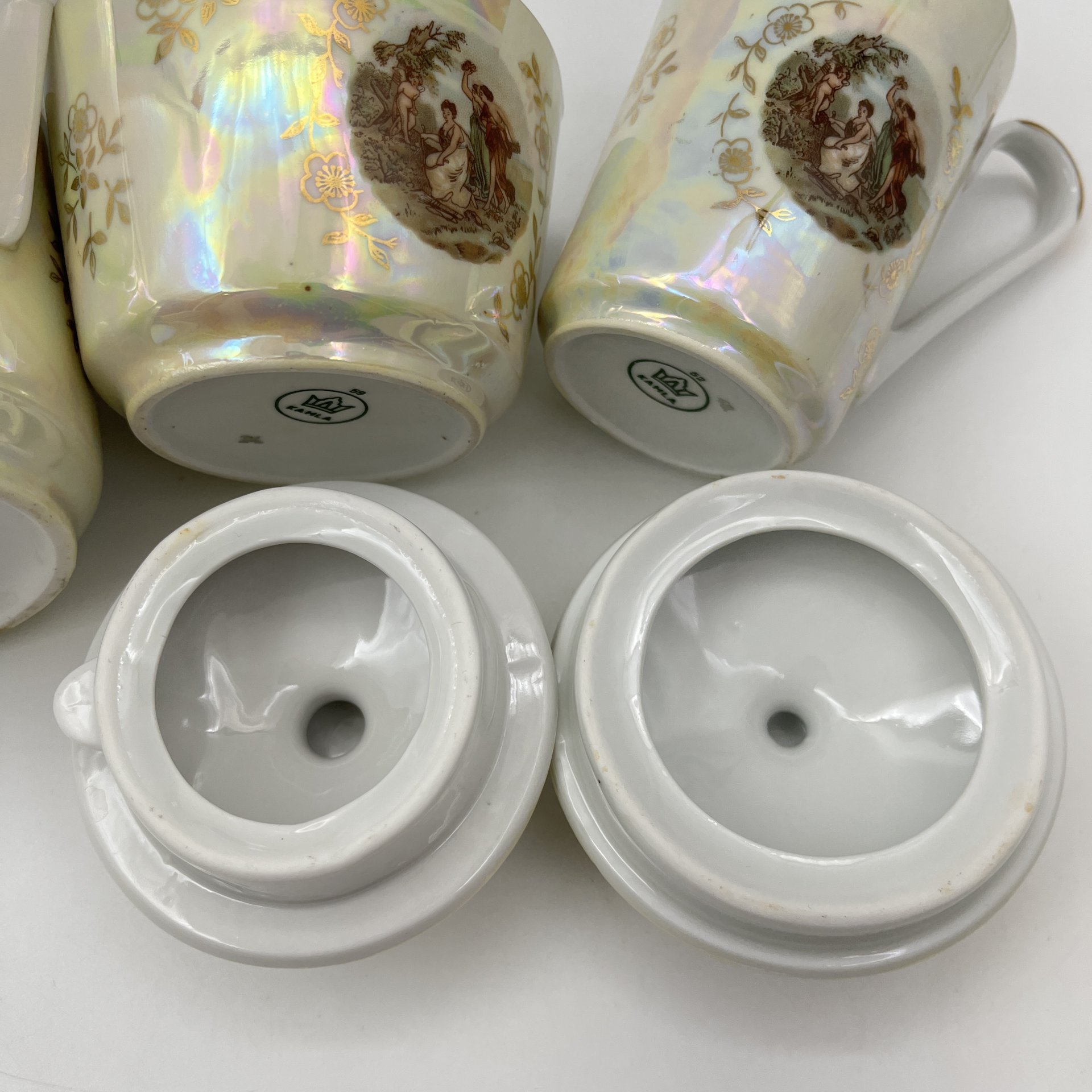 Чайно-кофейный сервиз "Мадонна" на 6 персон (15 предметов)