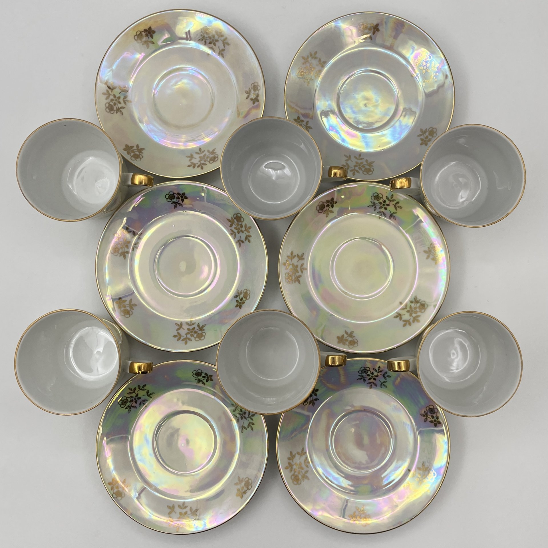 Чайно-кофейный сервиз "Мадонна" на 6 персон (15 предметов)