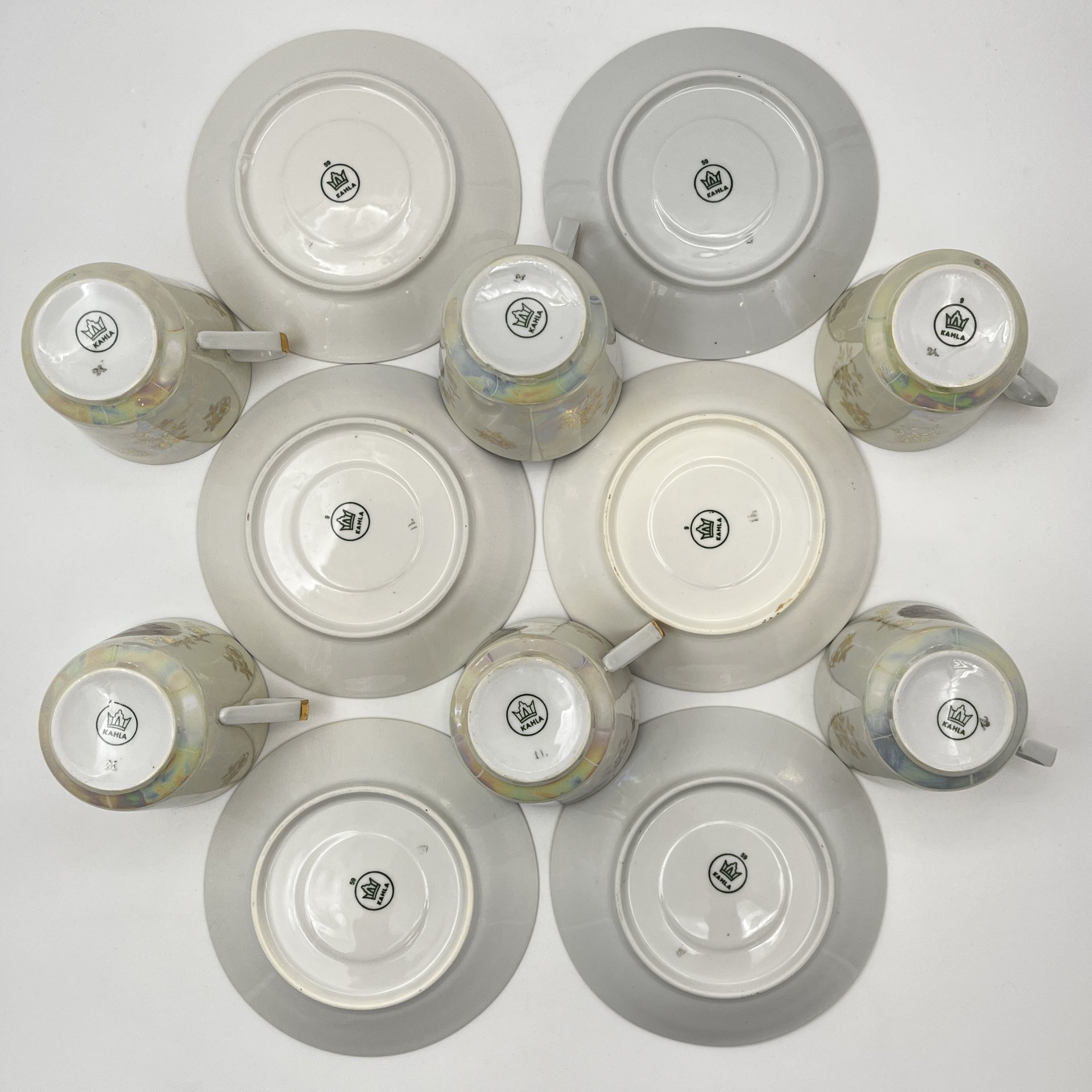 Чайно-кофейный сервиз "Мадонна" на 6 персон (15 предметов)