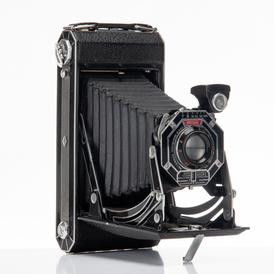 Фотоаппарат плёночный "Six-16", металл, кожа, стекло, Kodak, Kodak
