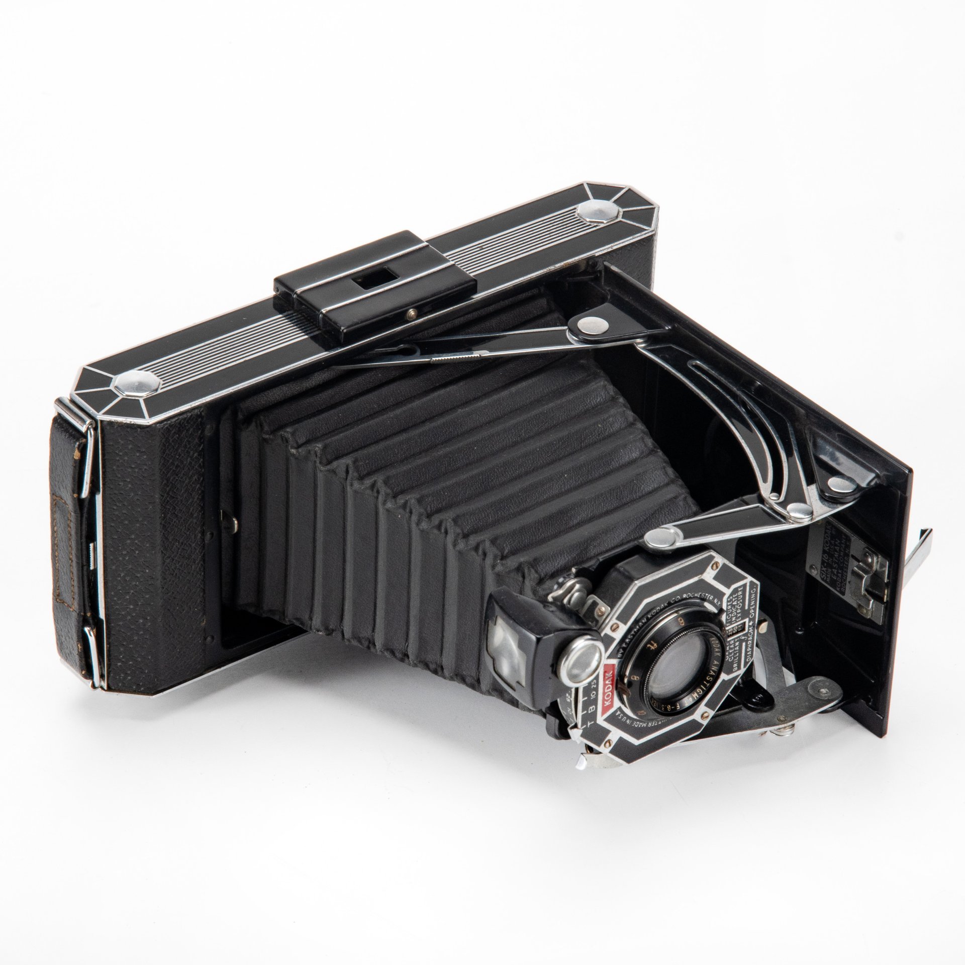 Фотоаппарат плёночный "Six-16", металл, кожа, стекло, Kodak, Kodak