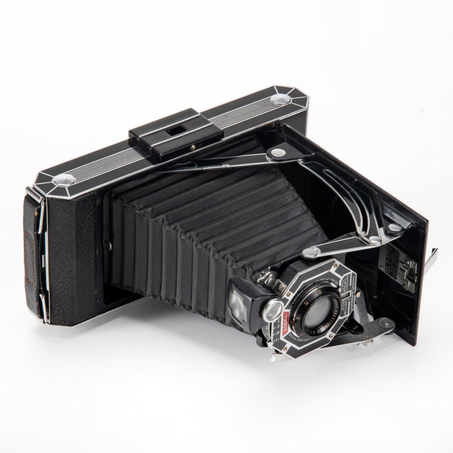 Фотоаппарат плёночный "Six-16", металл, кожа, стекло, Kodak, Kodak