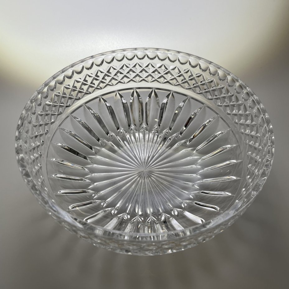 Салатник (фруктовница), хрусталь, СССР, 1970-1990 гг.