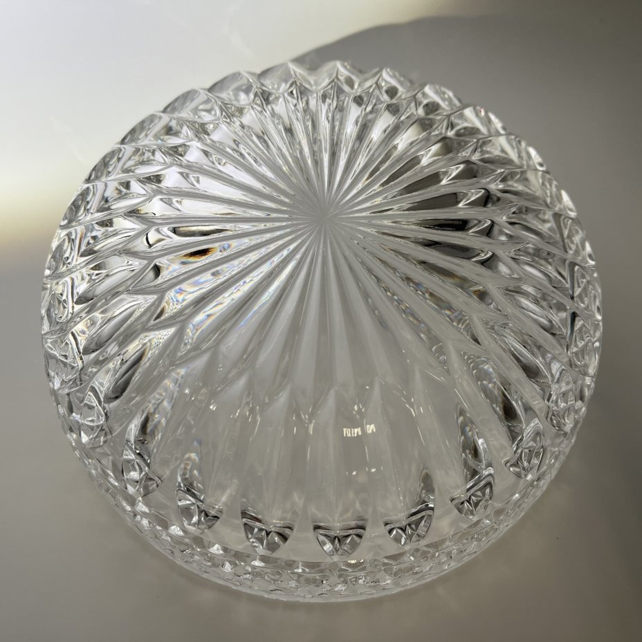 Салатник (фруктовница), хрусталь, СССР, 1970-1990 гг.