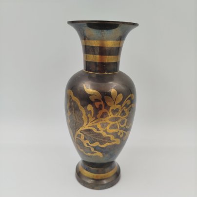 Ваза, выполненная в восточном стиле, латунь, Индия, 1980-2000 гг.