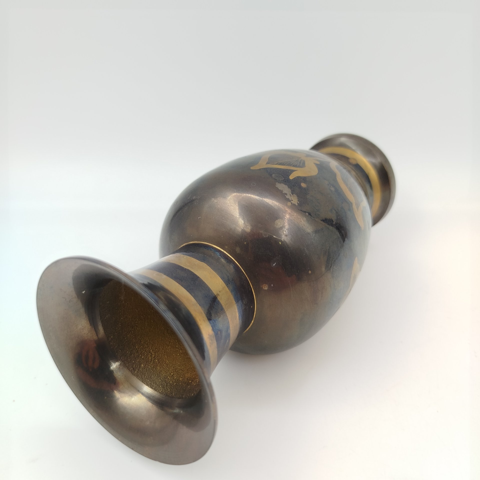 Ваза, выполненная в восточном стиле, латунь, Индия, 1980-2000 гг.