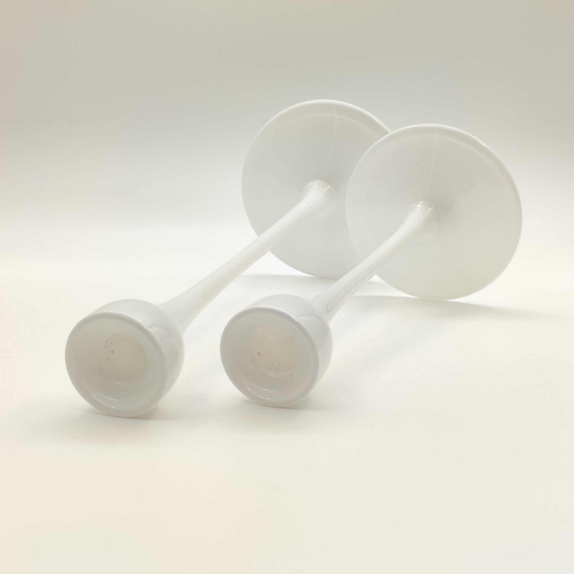 Пара подсвечников лаконичной формы "Blomster", Ikea, стекло, крашение, Китай, 2000-2020 гг.