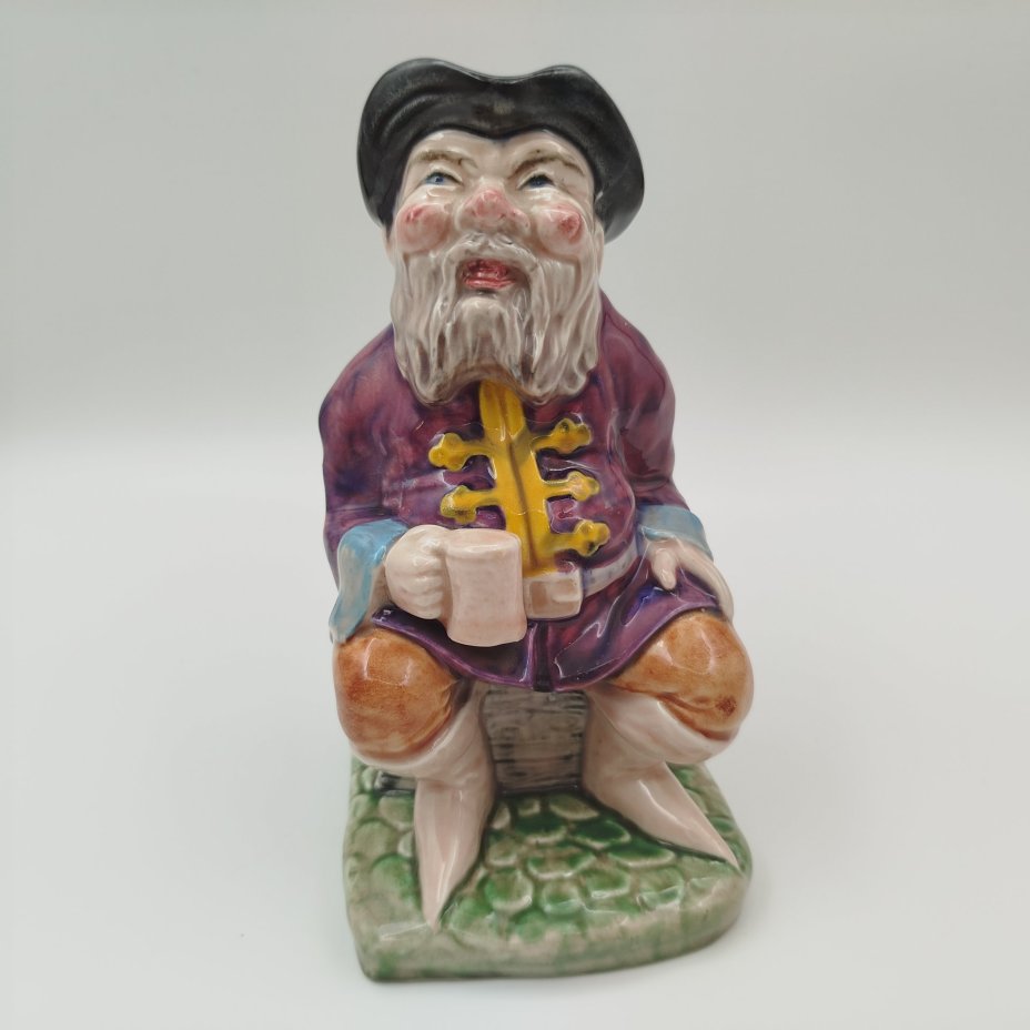 Кувшин (соусник) Toby "The Tale Teller" (Сказочник), Melba Ware, керамика, Великобритания, 1951-1970 гг.