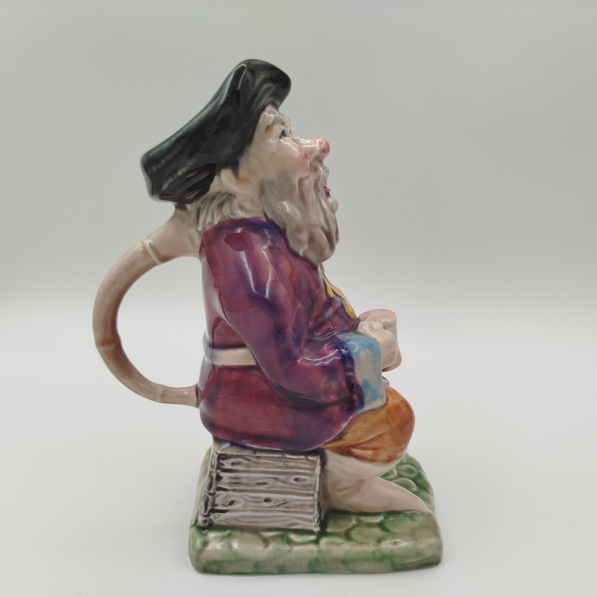 Кувшин (соусник) Toby "The Tale Teller" (Сказочник), Melba Ware, керамика, Великобритания, 1951-1970 гг.