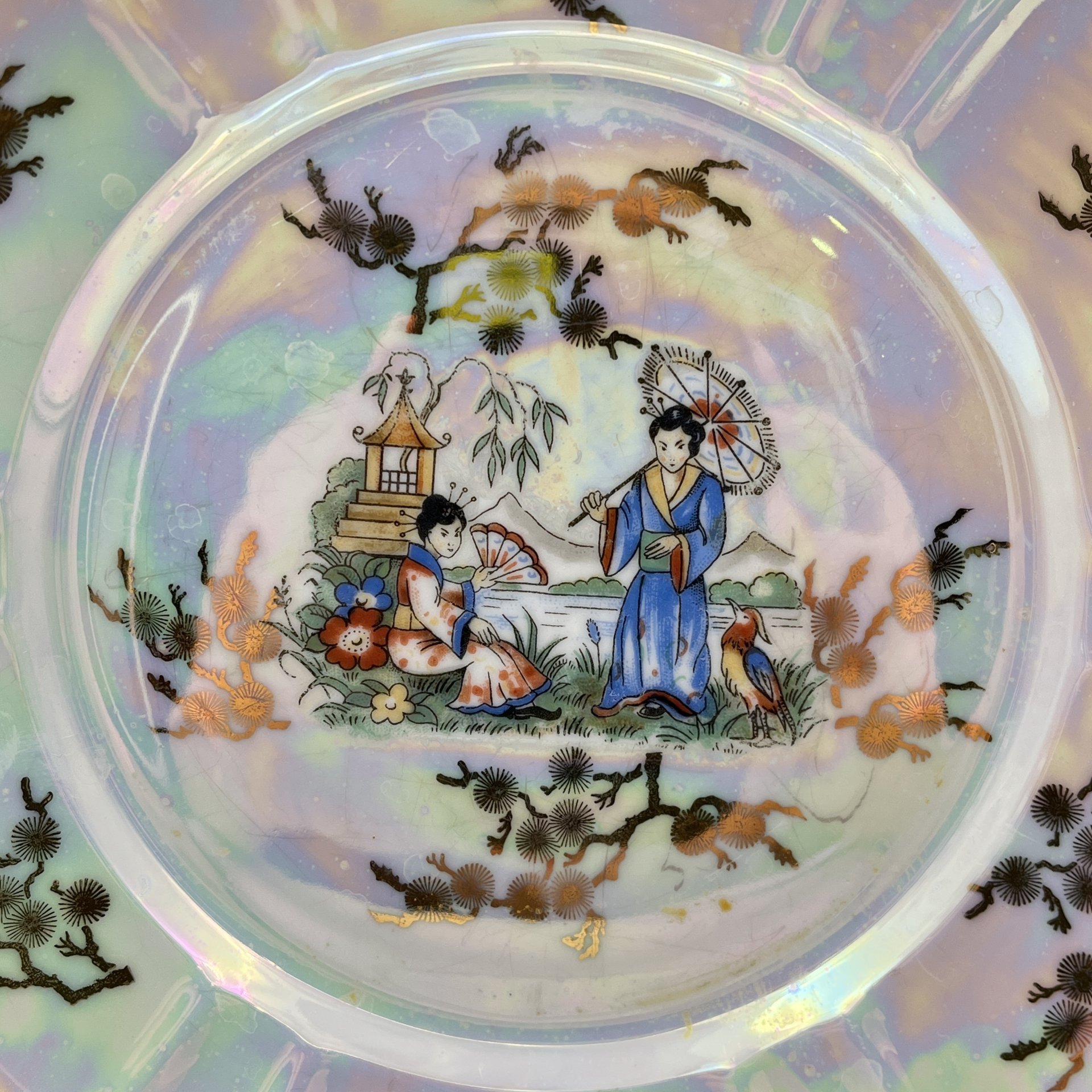 Набор десертных тарелок "Гейша" на 6 персон