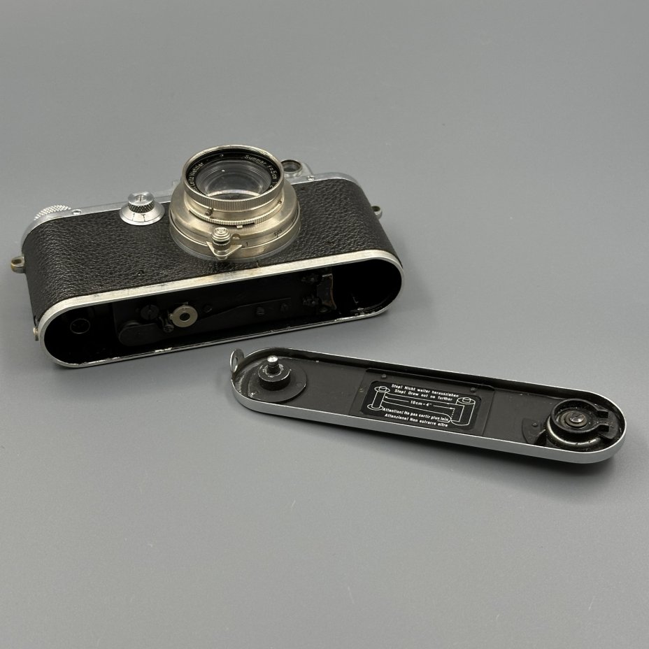 Фотоаппарат "Ernst Leiter Wetzlar" с объективом "Ernst Leitz Wetzlar f=5cm 1:2", в кофре, Leica Camera AG