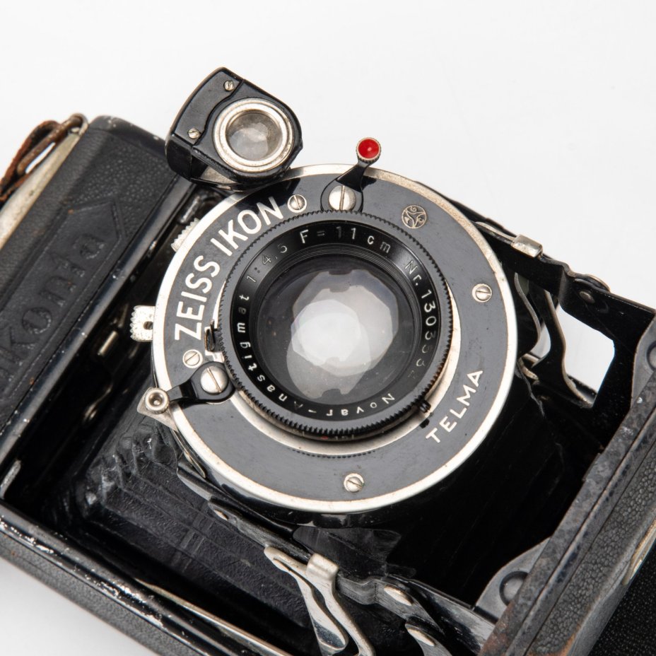 Фотоаппарат плёночный "Ikonta 520/2", металл, стекло, кожа, Carl Zeiss, Германия, 1929-1938 гг.