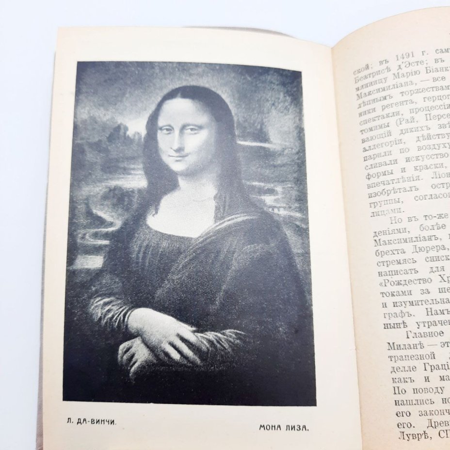 Книга "Леонардо да Винчи", автор проф. Габриэль Сеайль, из серии "Всеобщая библиотека"