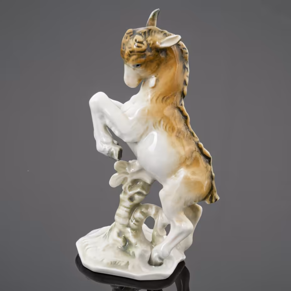 Статуэтка "Козлик", фарфор, роспись, Karl Ens (Карл Энс), Германия, 1919-1945 гг., Karl Ens (Карл Энс)