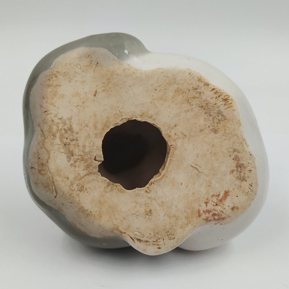 Статуэтка "Два песца", фарфор, роспись, Ленинградский завод «Стройфаянс», СССР, 1950-1970 гг.