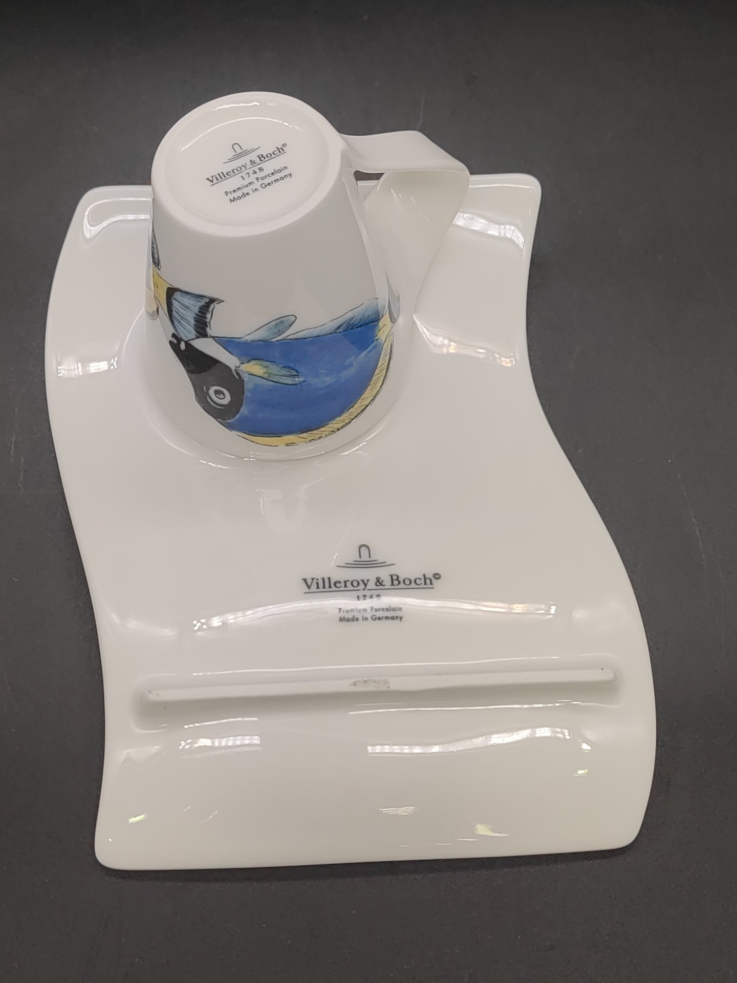 Кофейная пара с изображением рыбки New Wave Caffe, Villeroy & Boch