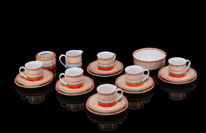 Чайный набор на 6 персон (21 предмет) из серии Switch, Villeroy & Boch