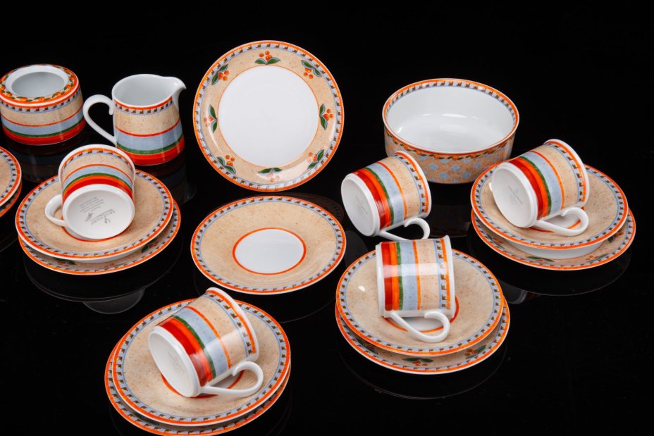 Чайный набор на 6 персон (21 предмет) из серии Switch, Villeroy & Boch