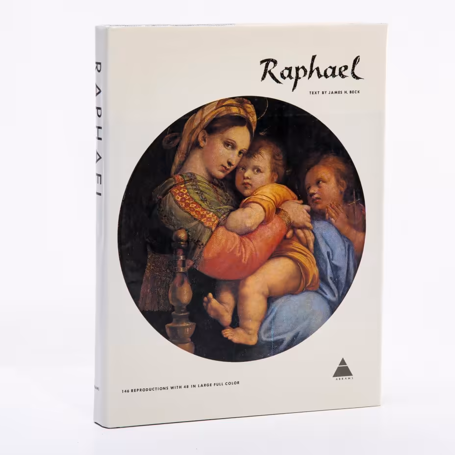 Альбом  Джеймс Х. Бек "Raphael", на англ. языке ,бумага, печать, суперобложка, издательство "Аbrams" Нью Йорк, СШA, 1976 г.
