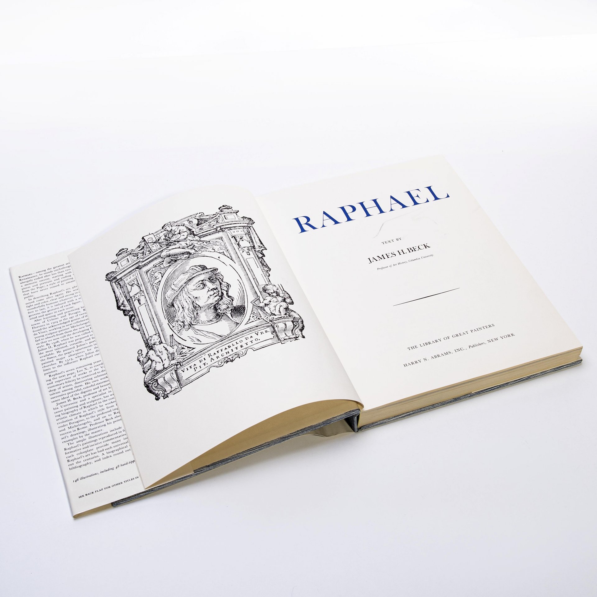 Альбом  Джеймс Х. Бек "Raphael", на англ. языке ,бумага, печать, суперобложка, издательство "Аbrams" Нью Йорк, СШA, 1976 г.