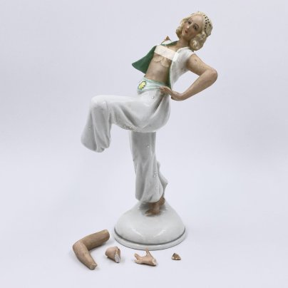 Статуэтка "Танцовщица" (под реставрацию), Schaubach-Kunst