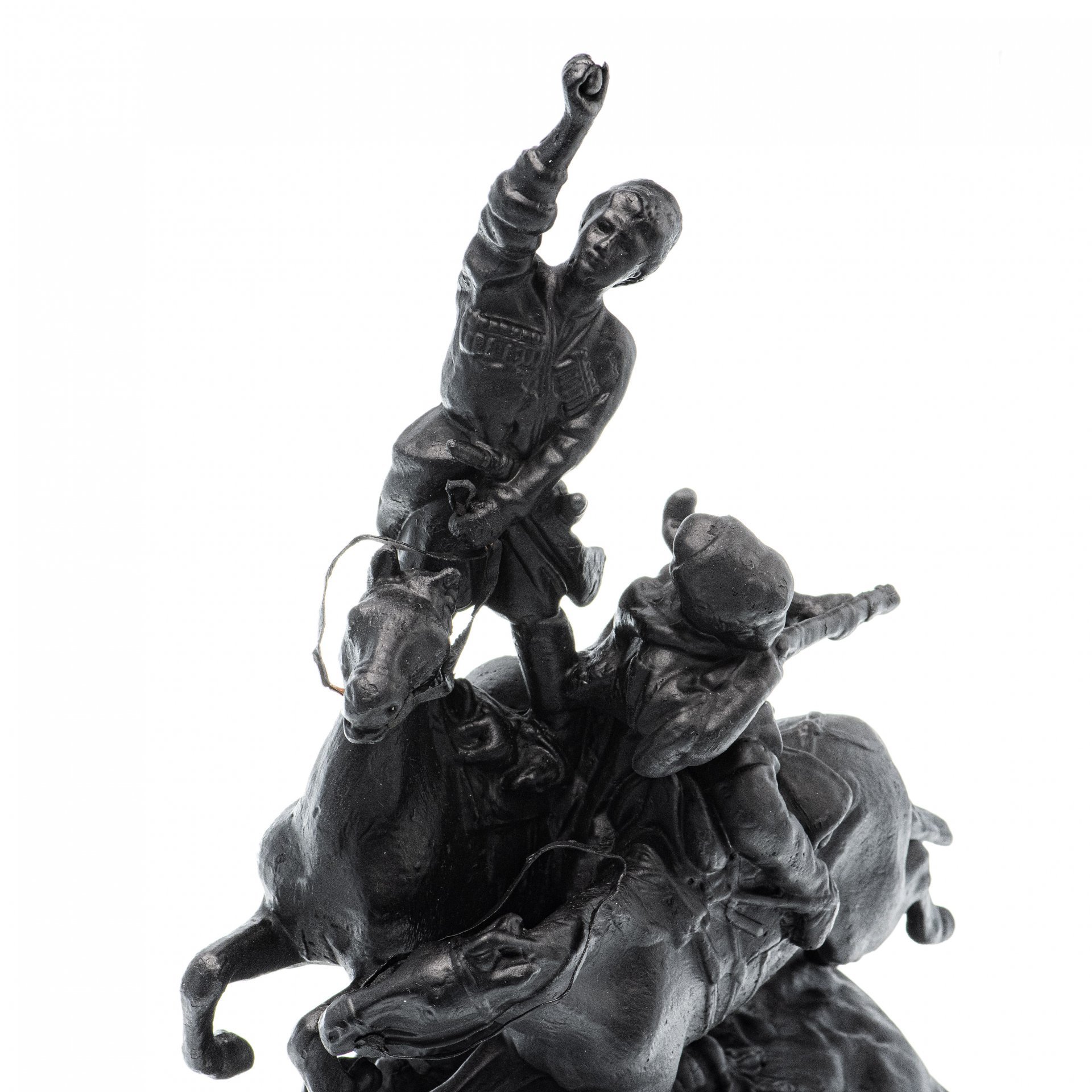 Статуэтка "Джигитовка лезгин", Каслинский завод, СССР, 1979 г.