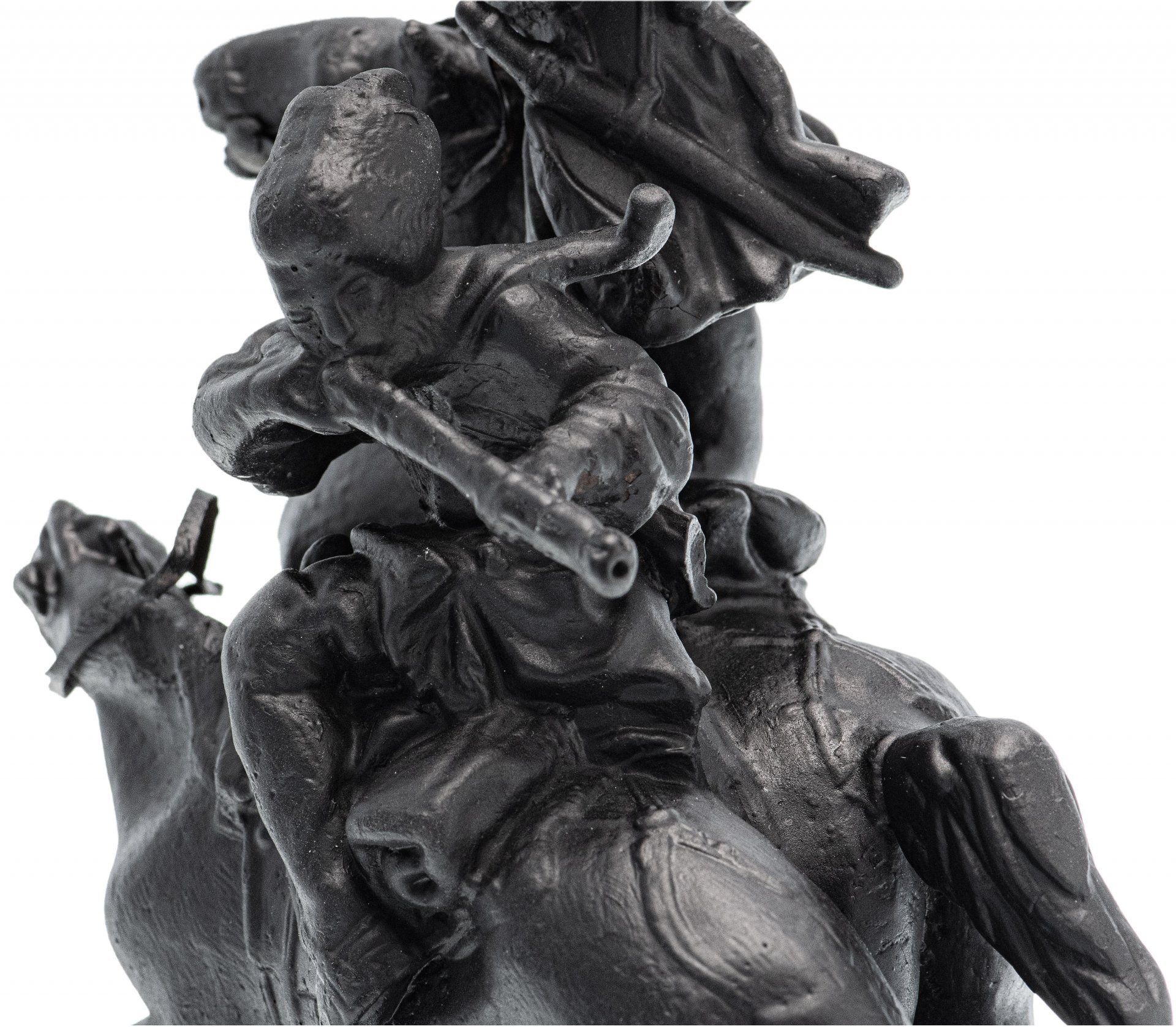 Статуэтка "Джигитовка лезгин", Каслинский завод, СССР, 1979 г.