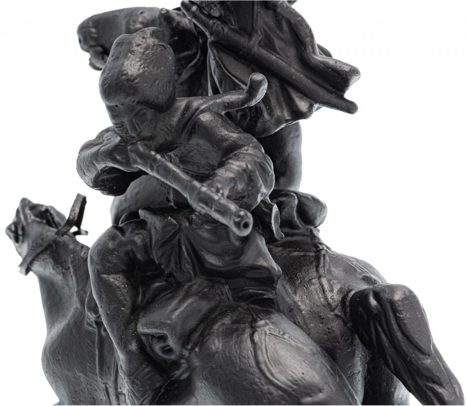 Статуэтка "Джигитовка лезгин", Каслинский завод, СССР, 1979 г.