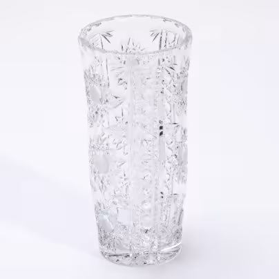 Ваза для цветов, хрусталь, алмазная грань, СССР, 1970-1990 гг.