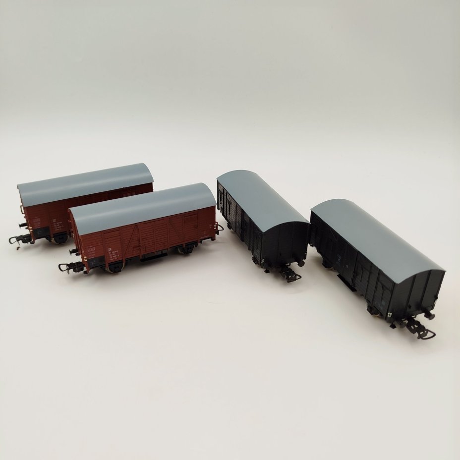 Модель железной дороги "Piko Expert", в оригинальной коробке, пластик, металл, картон, Piko, ГДР, 1970-1990 гг.