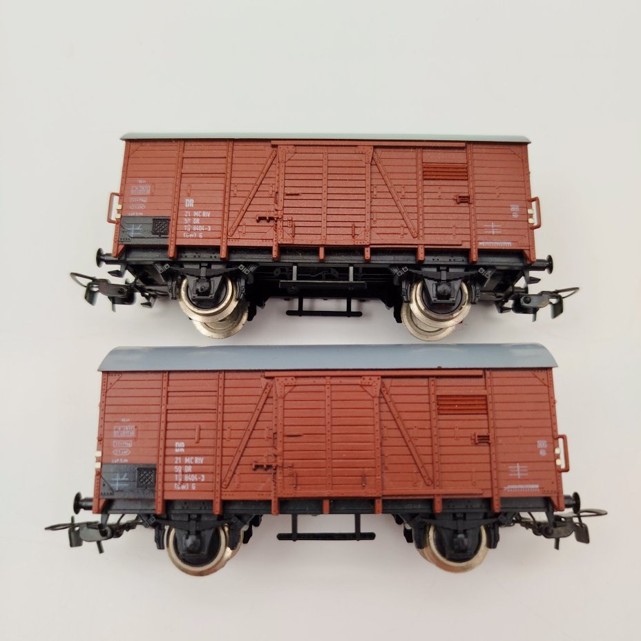 Модель железной дороги "Piko Expert", в оригинальной коробке, пластик, металл, картон, Piko, ГДР, 1970-1990 гг.