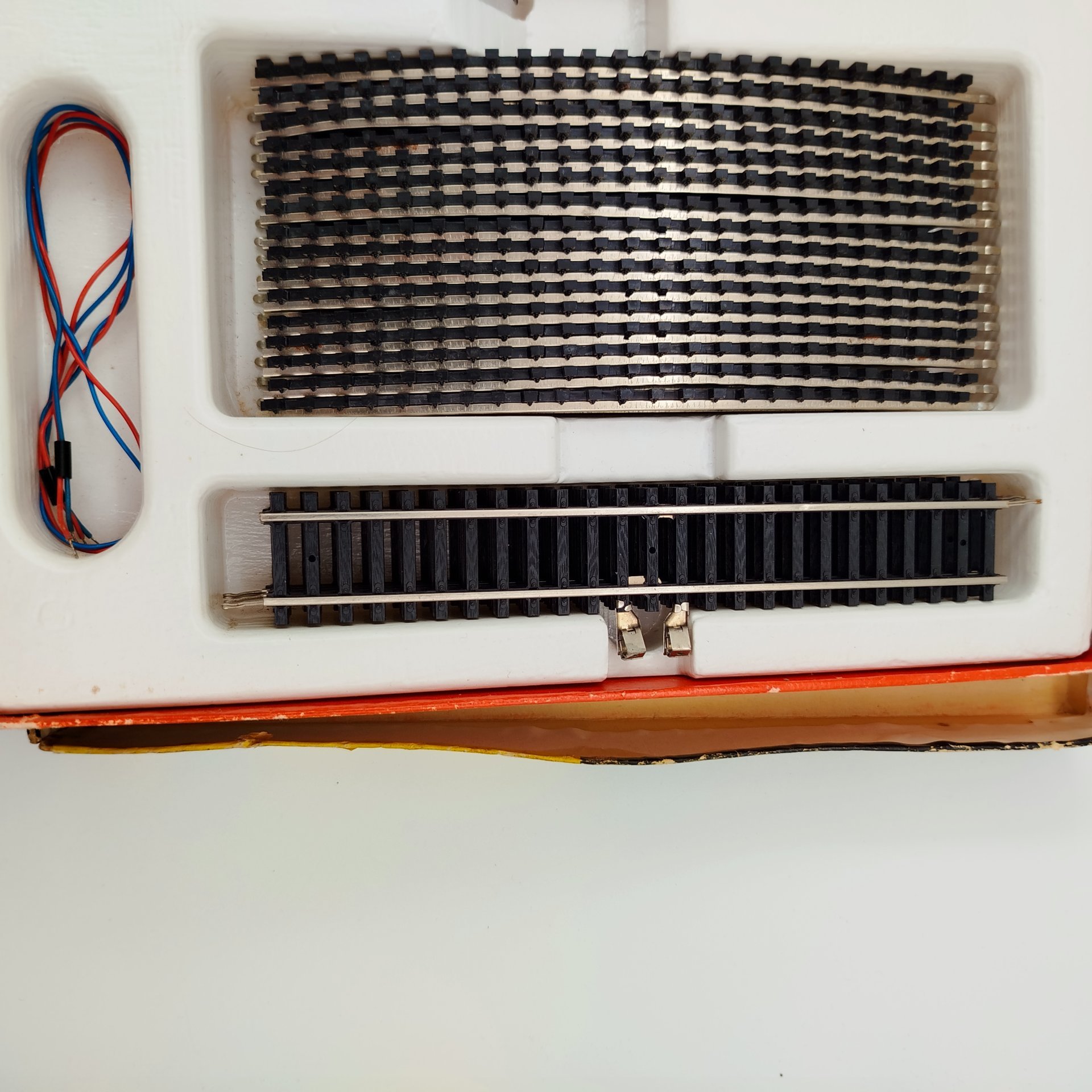 Модель железной дороги "Piko Expert", в оригинальной коробке, пластик, металл, картон, Piko, ГДР, 1970-1990 гг.