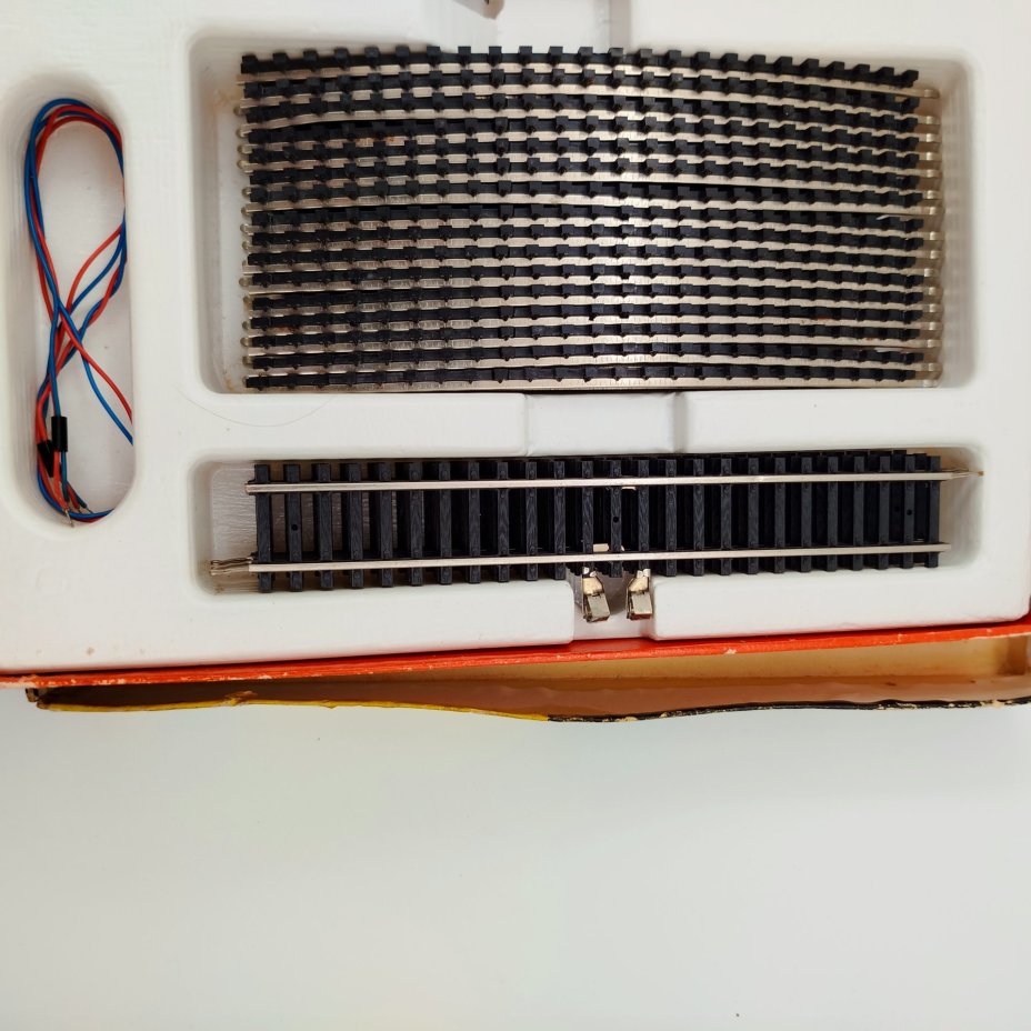 Модель железной дороги "Piko Expert", в оригинальной коробке, пластик, металл, картон, Piko, ГДР, 1970-1990 гг.