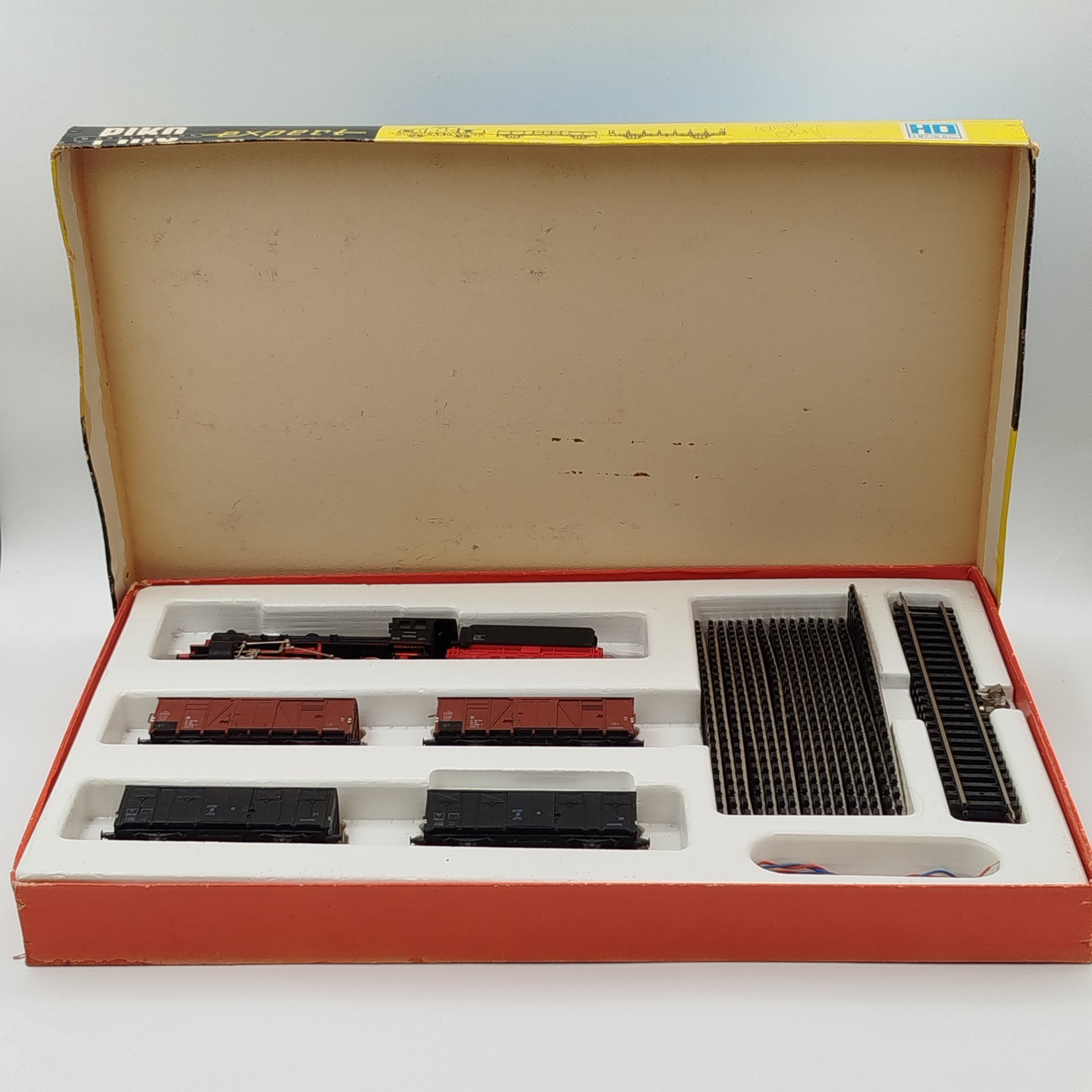 Модель железной дороги "Piko Expert", в оригинальной коробке, пластик, металл, картон, Piko, ГДР, 1970-1990 гг.
