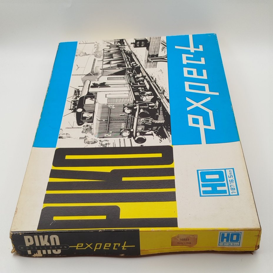 Модель железной дороги "Piko Expert", в оригинальной коробке, пластик, металл, картон, Piko, ГДР, 1970-1990 гг.