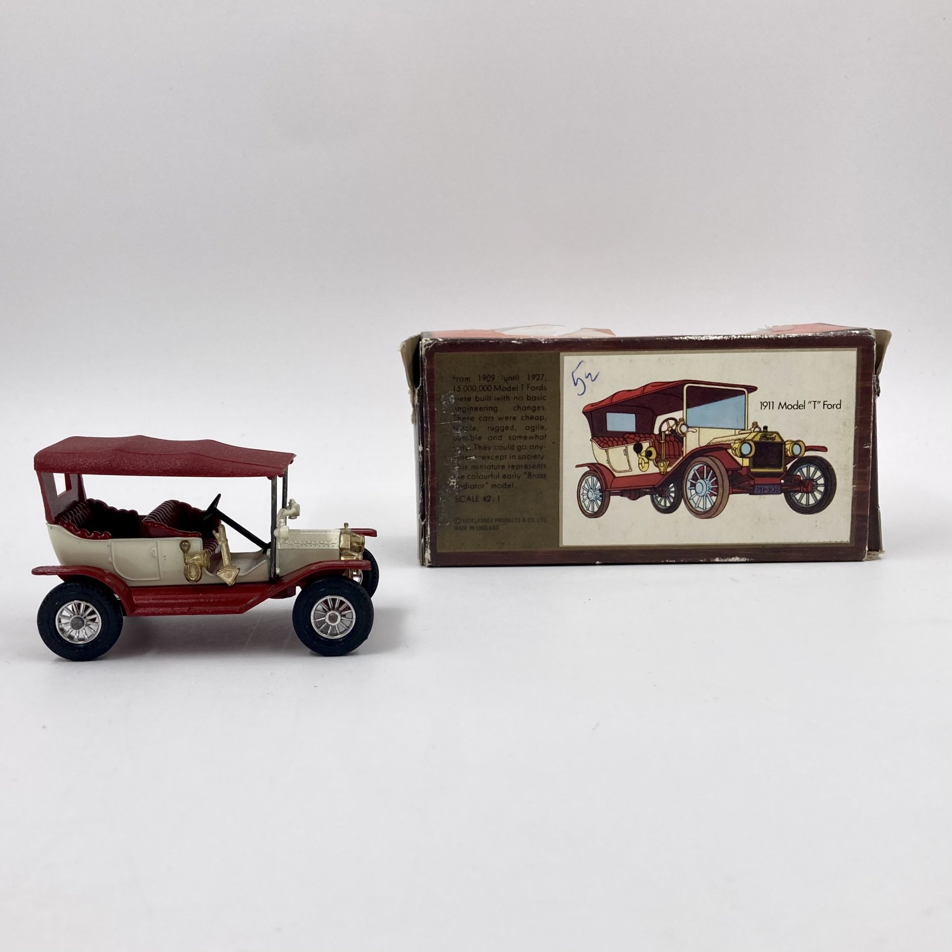 Модель автомобиля "1911 Model "T" Ford" , "Matchbox"
