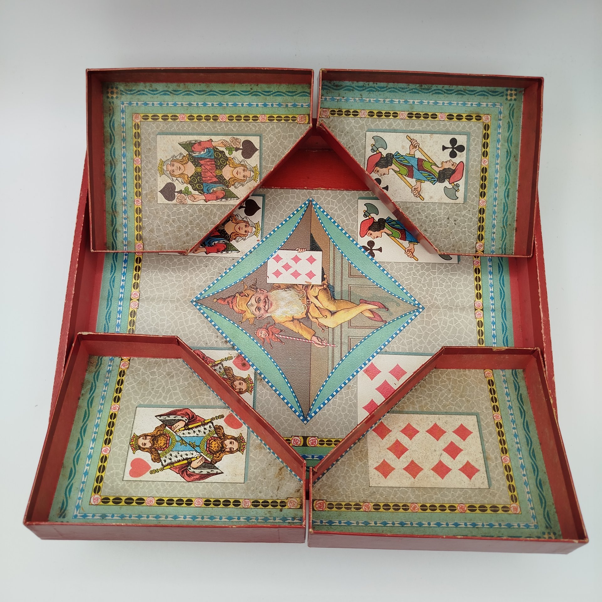 Поле для игры "Nain Jaune", картон, аргалит, печать