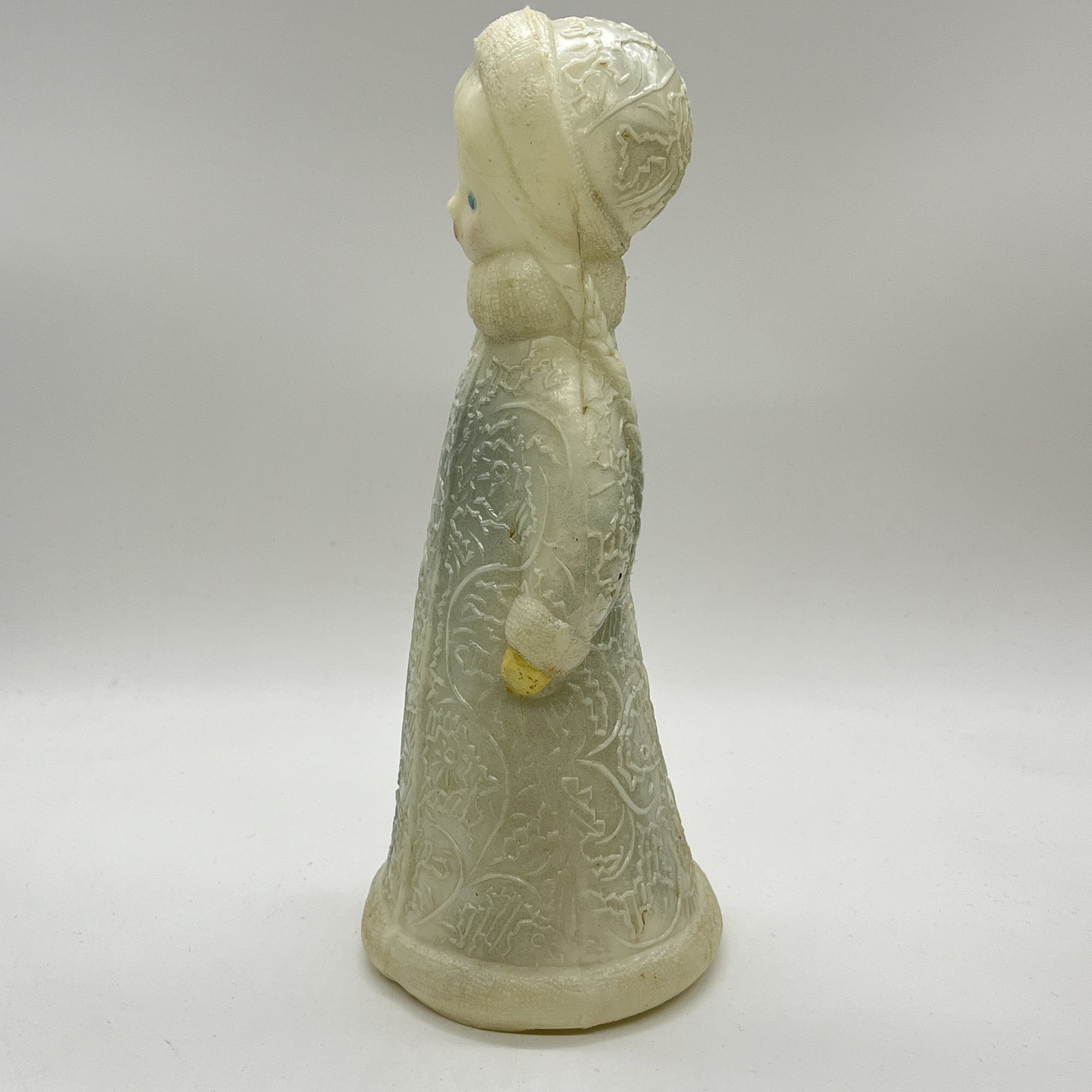Фигура под ёлку "Снегурочка", пластик, СССР, 1970-1990 гг.