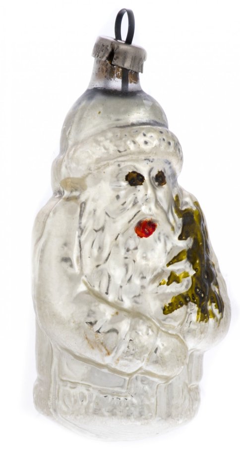 Набор из 26 елочных игрушек и бус, стекло, СССР, 1950-1990 гг.
