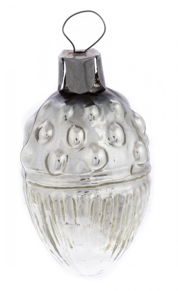 Набор из 26 елочных игрушек и бус, стекло, СССР, 1950-1990 гг.