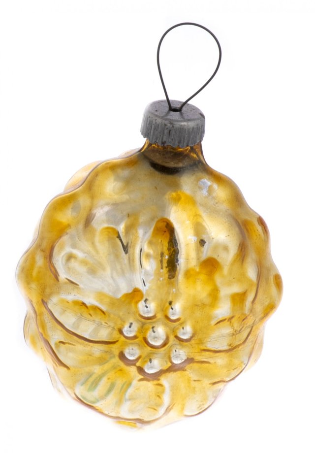 Набор из 26 елочных игрушек и бус, стекло, СССР, 1950-1990 гг.