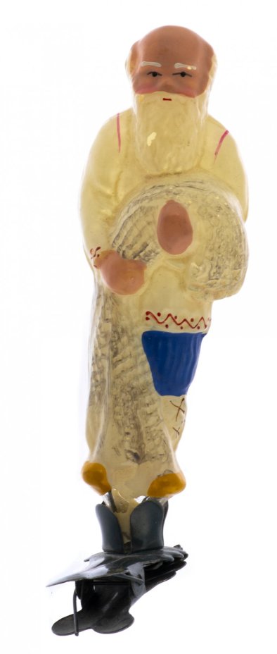 Набор из 26 елочных игрушек и бус, стекло, СССР, 1950-1990 гг.