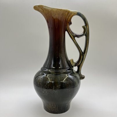 Кувшин, керамика, цветные поливы, СССР, 1970-1990 гг.