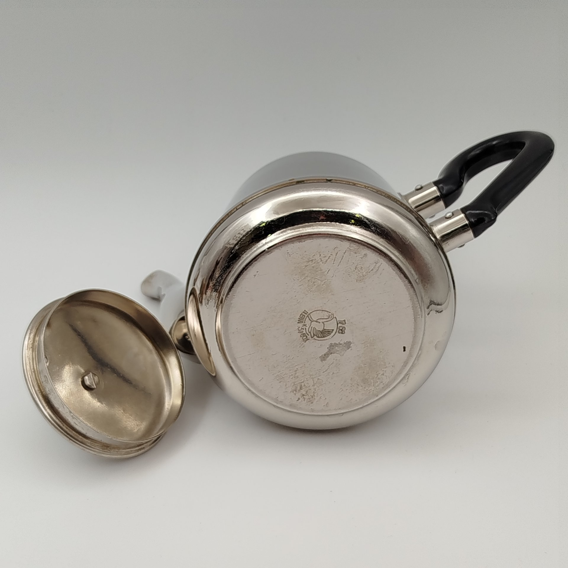 Чайник заварочный, мНЦ (медь-никель-цинк), Кольчугинский завод цветных металлов, СССР, 1960-1990 гг.