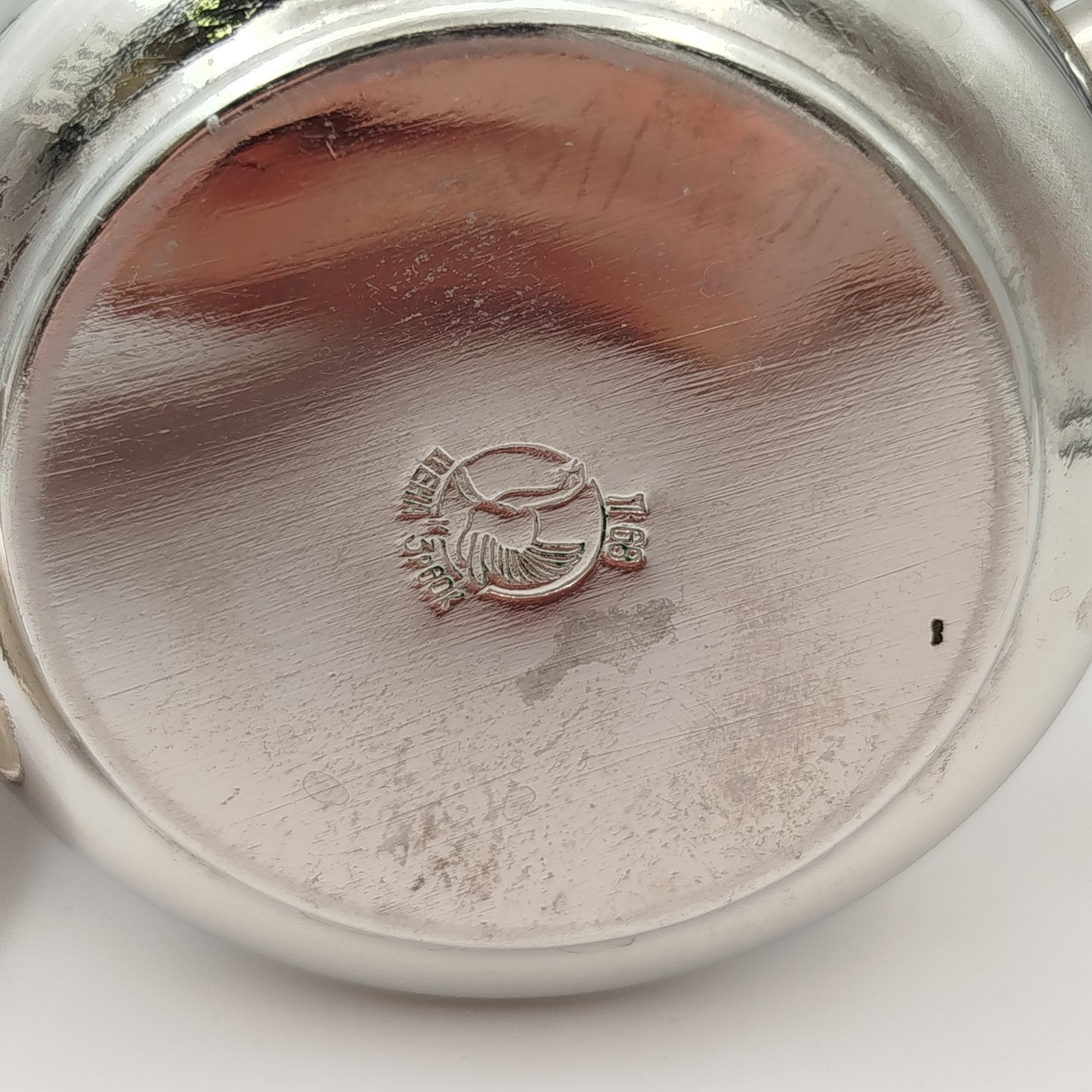 Чайник заварочный, мНЦ (медь-никель-цинк), Кольчугинский завод цветных металлов, СССР, 1960-1990 гг.