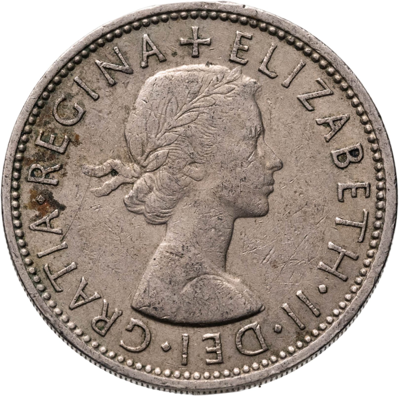 Великобритания 2 шиллинга (флорин, shillings) 1965