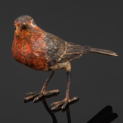 Статуэтка "Птица", скульптор Франц Ксавьер Бергман (Franz Xaver Bergman)