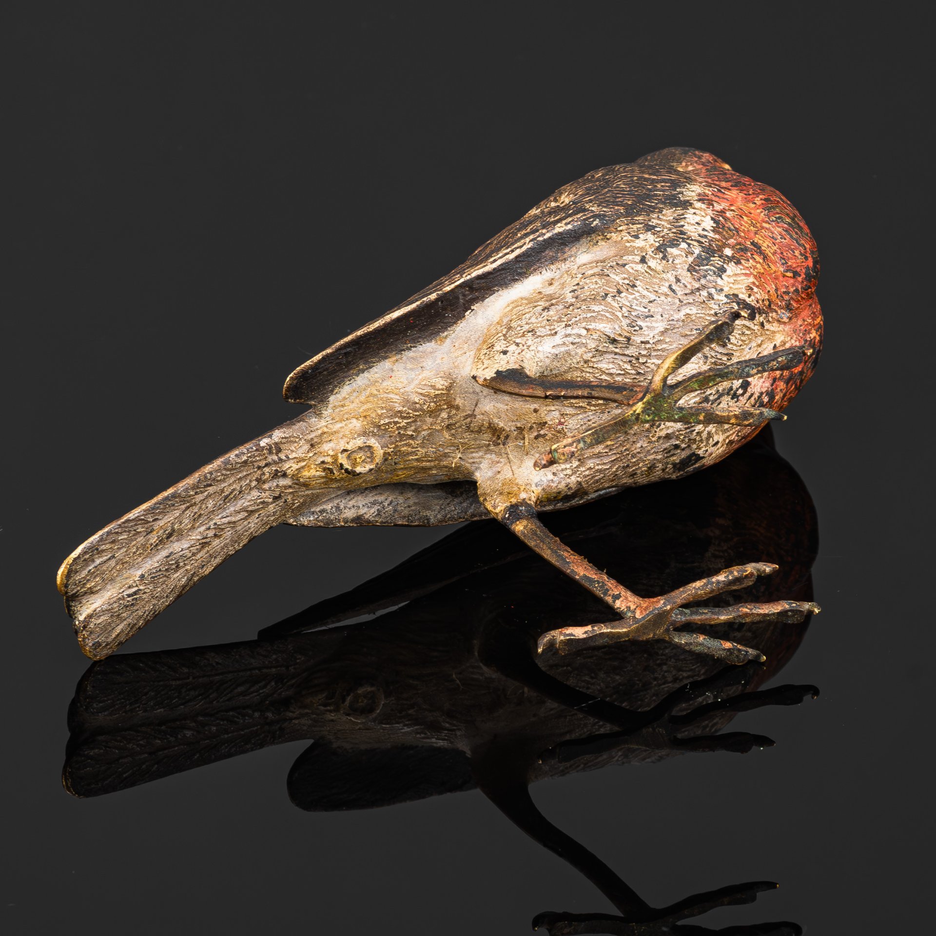 Статуэтка "Птица", скульптор Франц Ксавьер Бергман (Franz Xaver Bergman)