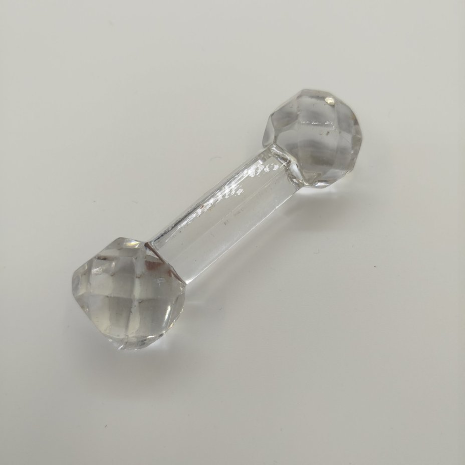 Подставка под столовые приборы (порт-куто) с граненым декором, хрусталь, гранение, Западная Европа, 1960-1980 гг.